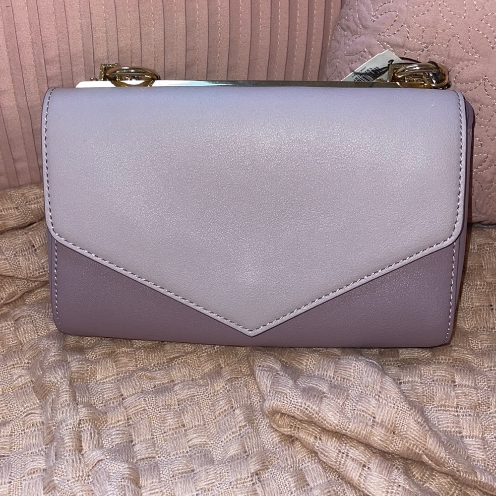 Lavender and Purple Crossbody Express Purse